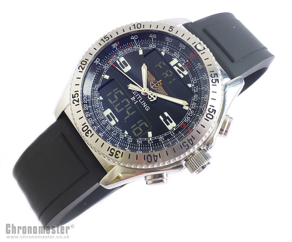 Breitling B1 Professional Pilot Chronograph BRL 200 Chronomaster UK