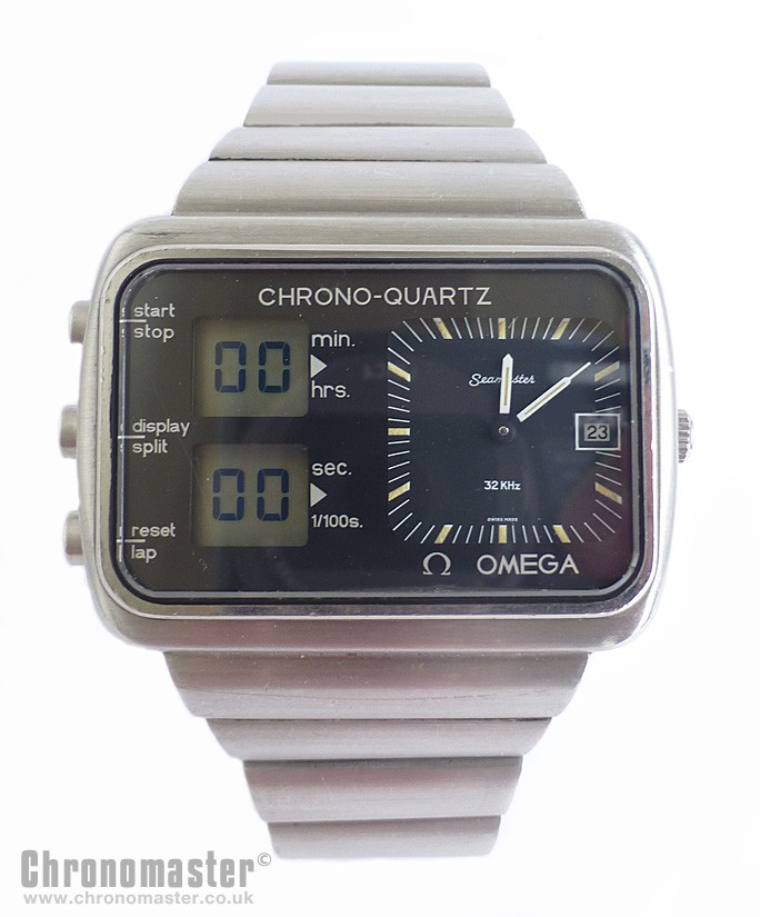 omega seamaster chrono quartz digital