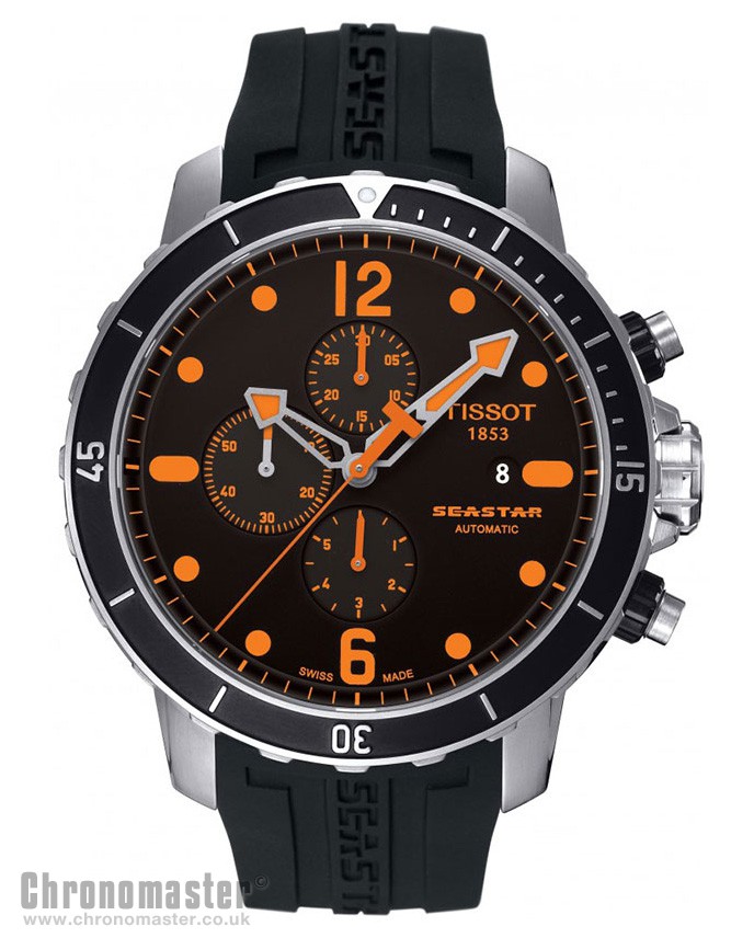 Tissot Seastar 1000 Automatic Chronograph Orange NWW 1335 | Chronomaster UK