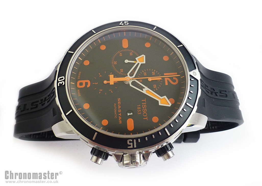 Tissot Seastar 1000 Automatic Chronograph Orange NWW 1335 | Chronomaster UK