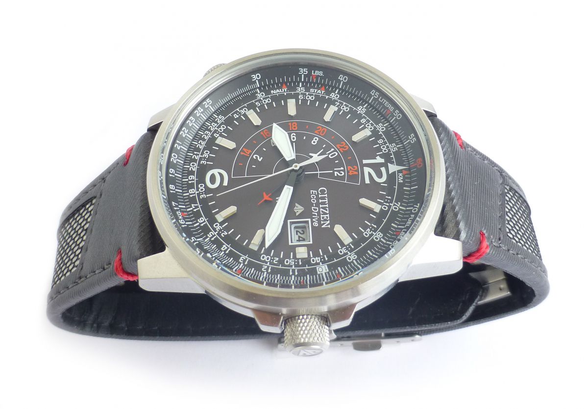 Citizen Nighthawk Eco Drive Pilot NWW 1420 Chronomaster UK