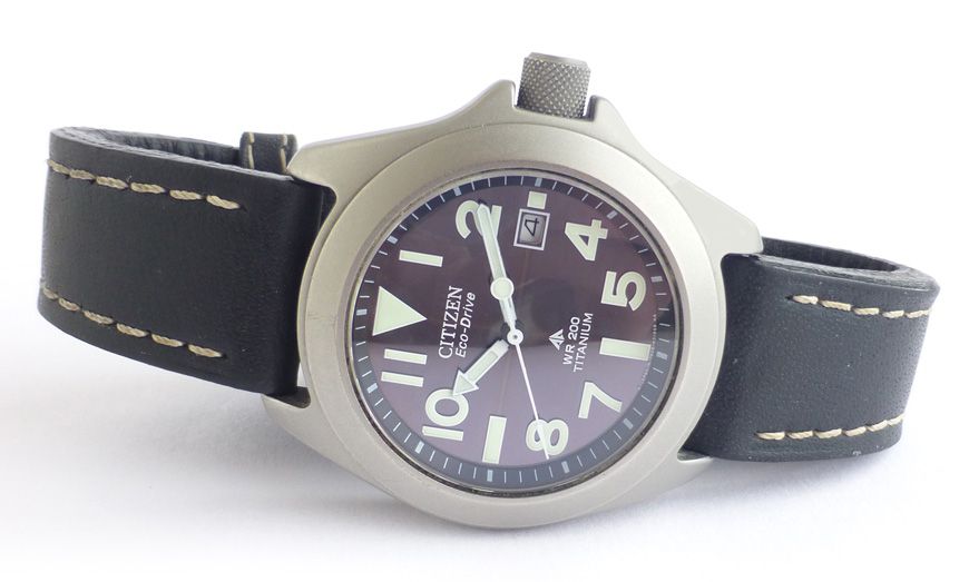 eco drive field watch