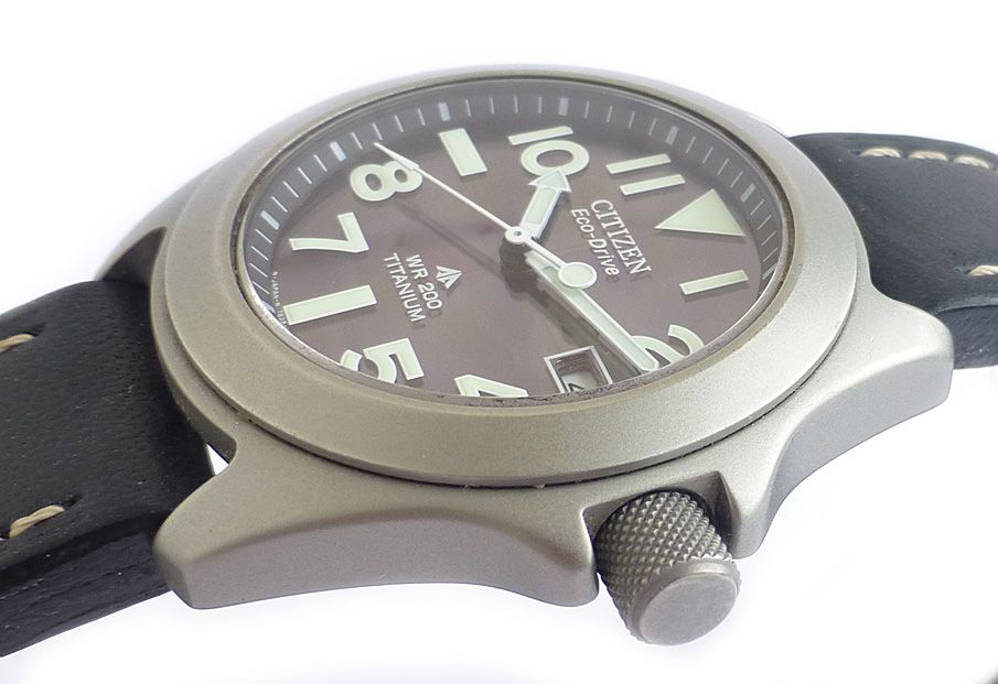 eco drive field watch