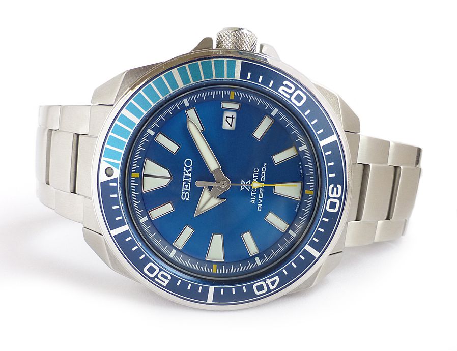seiko divers blue