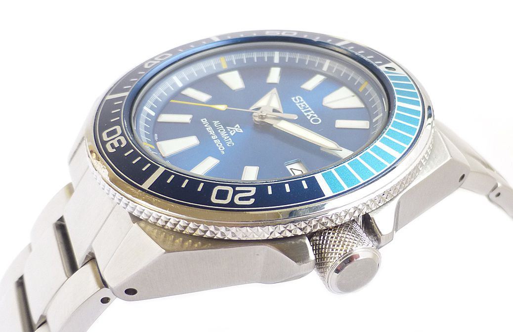 seiko divers blue