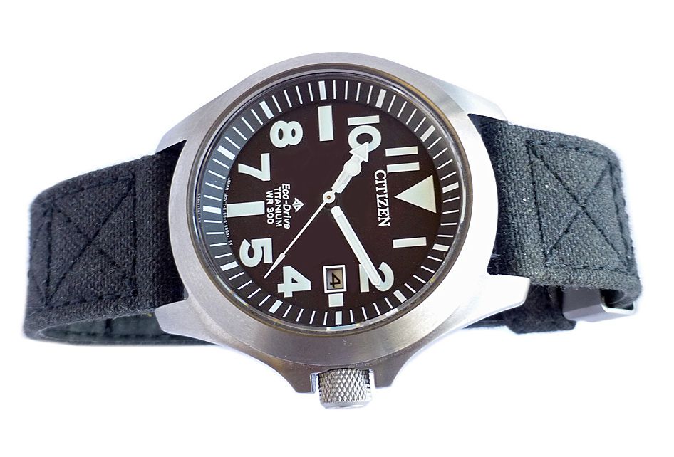 citizen eco drive promaster titanium