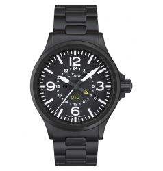 Sinn Sinn Flieger Wristwatch 856 UTC Black on bracelet