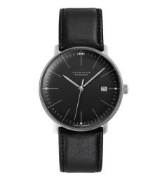 Max Bill by Junghans - Automatic Date. Black MXB 11
