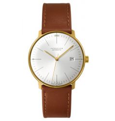 Max Bill by Junghans - Automatic Date. Gold Plate MXB 13