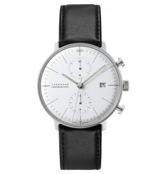 Max Bill Chronoscope by Junghans Automatic Chronograph. Index MXB 08