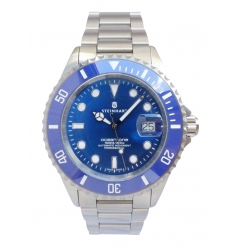 Steinhart Steinhart Ocean 1 Premium Blue - Upgraded Engraved Ceramic Bezel 106-0458