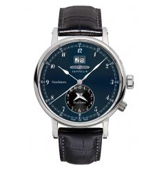 Zeppelin Zeppelin Nordstern Dual Time Blue Dial 7540-3