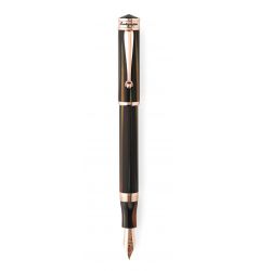 Montegrappa Montegrappa Ducale Fountain Pen Rose Gold pl. & Brown Emperador ISDURRFT