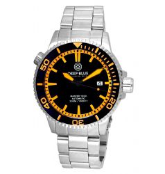 Deep Blue Master 1000 Automatic Ceramic Bezel Diver Orange DB6