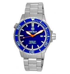 Deep Blue Master 1000 Automatic Ceramic Bezel Diver Blue DB 8