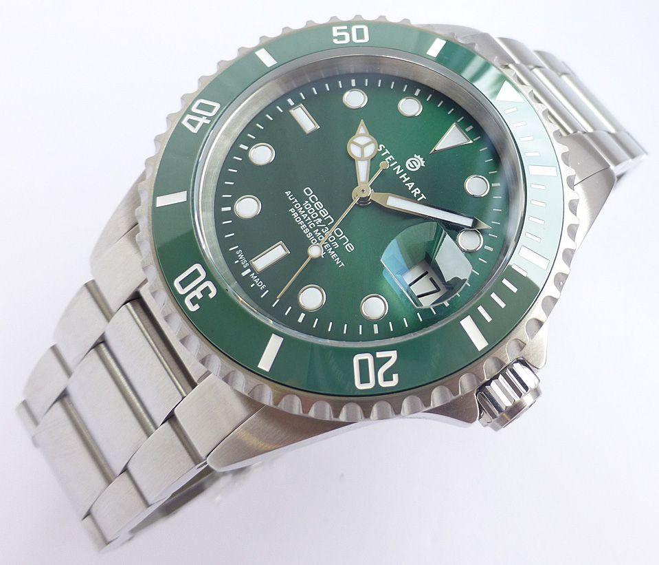 日本未上陸*【Steinhart】OOCEAN 1 Green Ceramic (Steinhart/アナログ