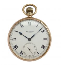 IWC Gents IWC Pocket Watch in 9ct Rose Gold Case NWW 1623