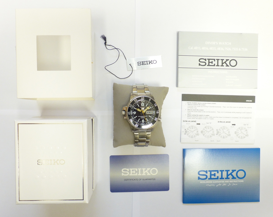 seiko 5 automatic map meter