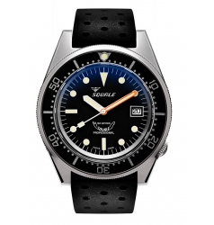 Squale Squale 1521 - Black Dial. Sandblast Case 1521BKBL.ME