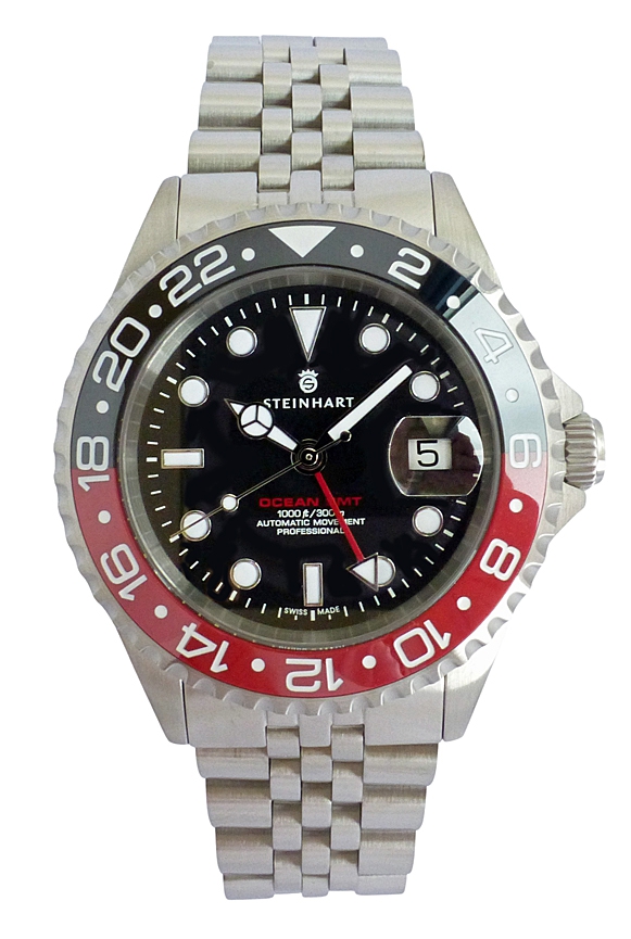 Steinhart Steinhart Ocean One GMT BLACK-RED. 2 Ceramic 103-1210