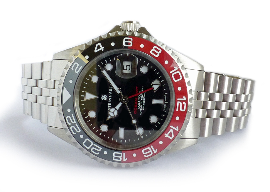 Steinhart Steinhart Ocean One GMT BLACK-RED. 2 Ceramic 103-1210