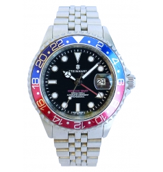 Pre Owned Steinhart Steinhart GMT Blue Red 2. Pre Owned NWW 1944