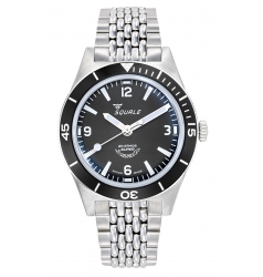 Squale Squale Supersquale Black Steel Bracelet SUPERMBKBK.AC