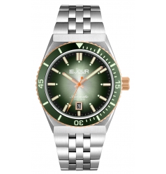 LeJour Le Jour Delmare Green Gold Accents LJ-DM-007