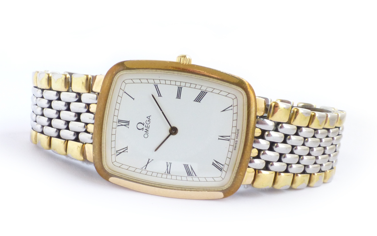 Vintage omega sales deville quartz