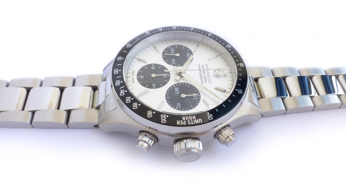 Steinhart Steinhart Ocean One Vintage Chronograph II Silver 103-1367