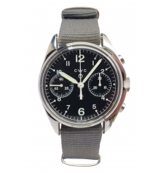 CWC CWC Pilot Chronograph 1970s Reissue Ltd Edition Mechanical Watch NWW 2163