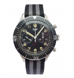 Tag Heuer Heuer Bundeswehr 1550 SG Flyback Chronograph Rare Small 3H Motif NWW 2199