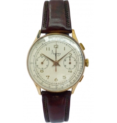 Asprey Vintage Chronograph 18 k Gold Valjoux 84 NWW 2000