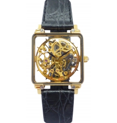 J Chevalier Floating Skeleton Watch Hand Winding NWW 2108