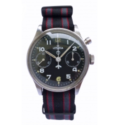 Lemania Lemania British Military Issue Fleet Air Arm Black Dial NWW 2121