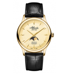 Atlantic Atlantic Seagold Moonphase Limited 135 Year Anniversary. Solid Gold Case 96741.65.31