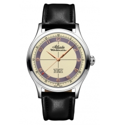 Atlantic Atlantic Worldmaster Original Automatic Cream Blue Dial 53754.41.93RB