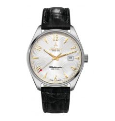 Atlantic Worldmaster Art Deco Mechanical Silver & Gold 51651.41.25G