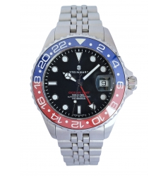 Pre Owned Steinhart Ocean 39 GMT.2 Blue-Red Ceramic. Pre Owned NWW 2388