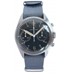 Hamilton Hamilton British Military Issued RAF Chronograph NWW 2396