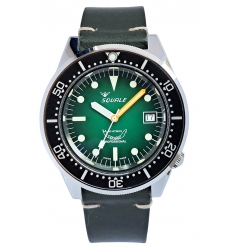 Squale 1521 Blue Ray Smoky Green. Pre Owned NWW 2418