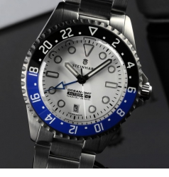Steinhart Steinhart Ocean GMT 42 White Dial Ceramic 103-1534
